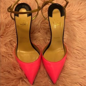 Christian Louboutin Pink Heels Size8